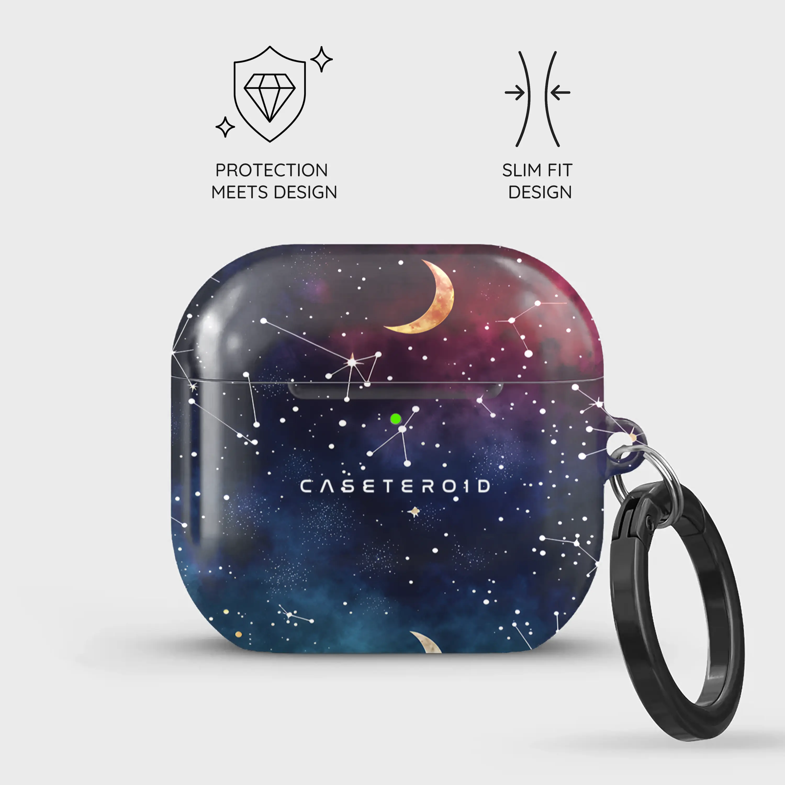 Cosmic Moonlit Pattern - AirPods 4 Case
