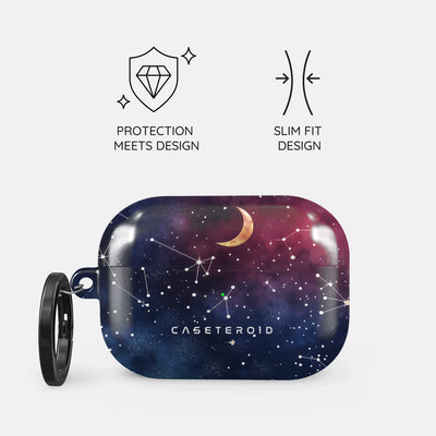 Cosmic Moonlit Pattern - AirPods Pro 2 Case