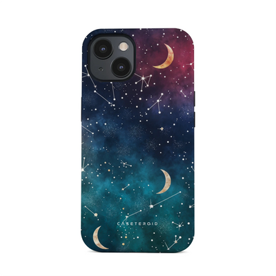 Cosmic Moonlit Pattern - iPhone 14 Plus Case