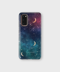 Samsung Tough Case - Cosmic Moonlit Pattern