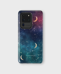 Samsung Tough Case - Cosmic Moonlit Pattern