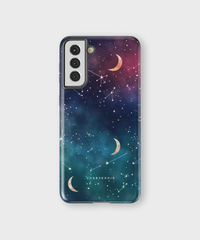 Samsung Tough Case - Cosmic Moonlit Pattern