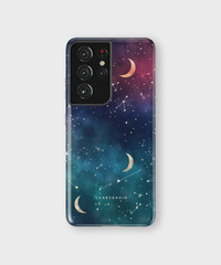 Samsung Tough Case - Cosmic Moonlit Pattern