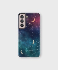 Samsung Tough Case - Cosmic Moonlit Pattern