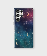 Samsung Tough Case - Cosmic Moonlit Pattern