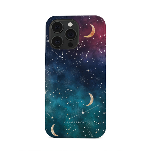 Cosmic Moonlit Pattern - iPhone 15 Pro Max Case
