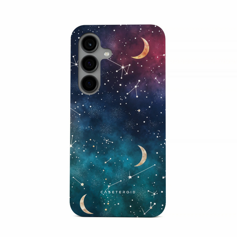 Cosmic Moonlit Pattern - Samsung Galaxy S24 Plus Case