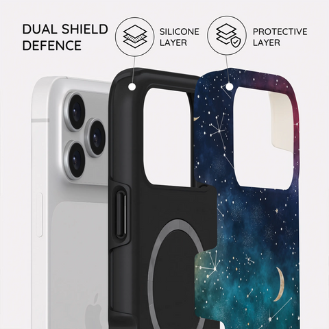 Cosmic Moonlit Pattern - iPhone 17 Pro Max Case