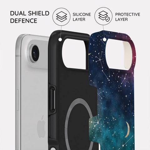 Cosmic Moonlit Pattern - iPhone Air Case