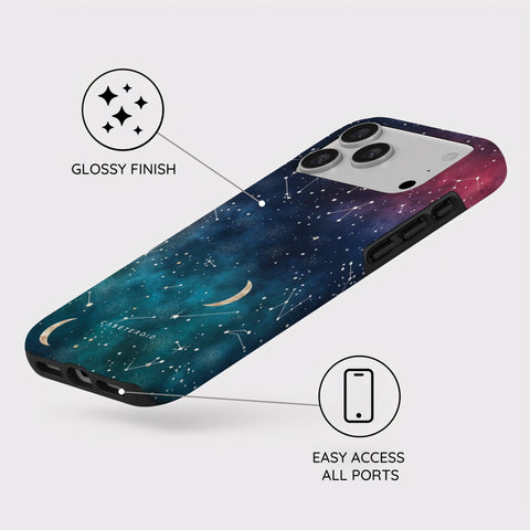 Cosmic Moonlit Pattern - iPhone 17 Pro Max Case