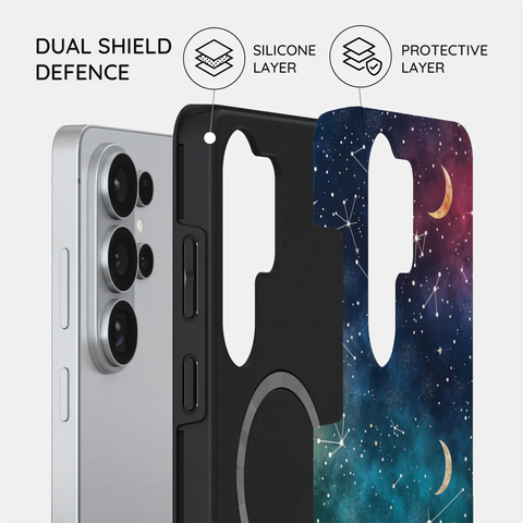 Cosmic Moonlit Pattern - Samsung Galaxy S26 Ultra Case