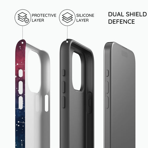 Cosmic Moonlit Pattern - iPhone 15 Pro Max Case