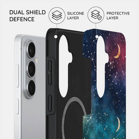Cosmic Moonlit Pattern - Samsung Galaxy S26 Plus Case