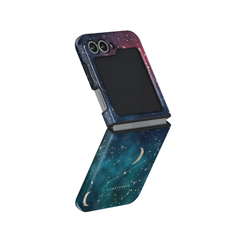 Cosmic Moonlit Pattern - Samsung Galaxy Z Flip 6 Case