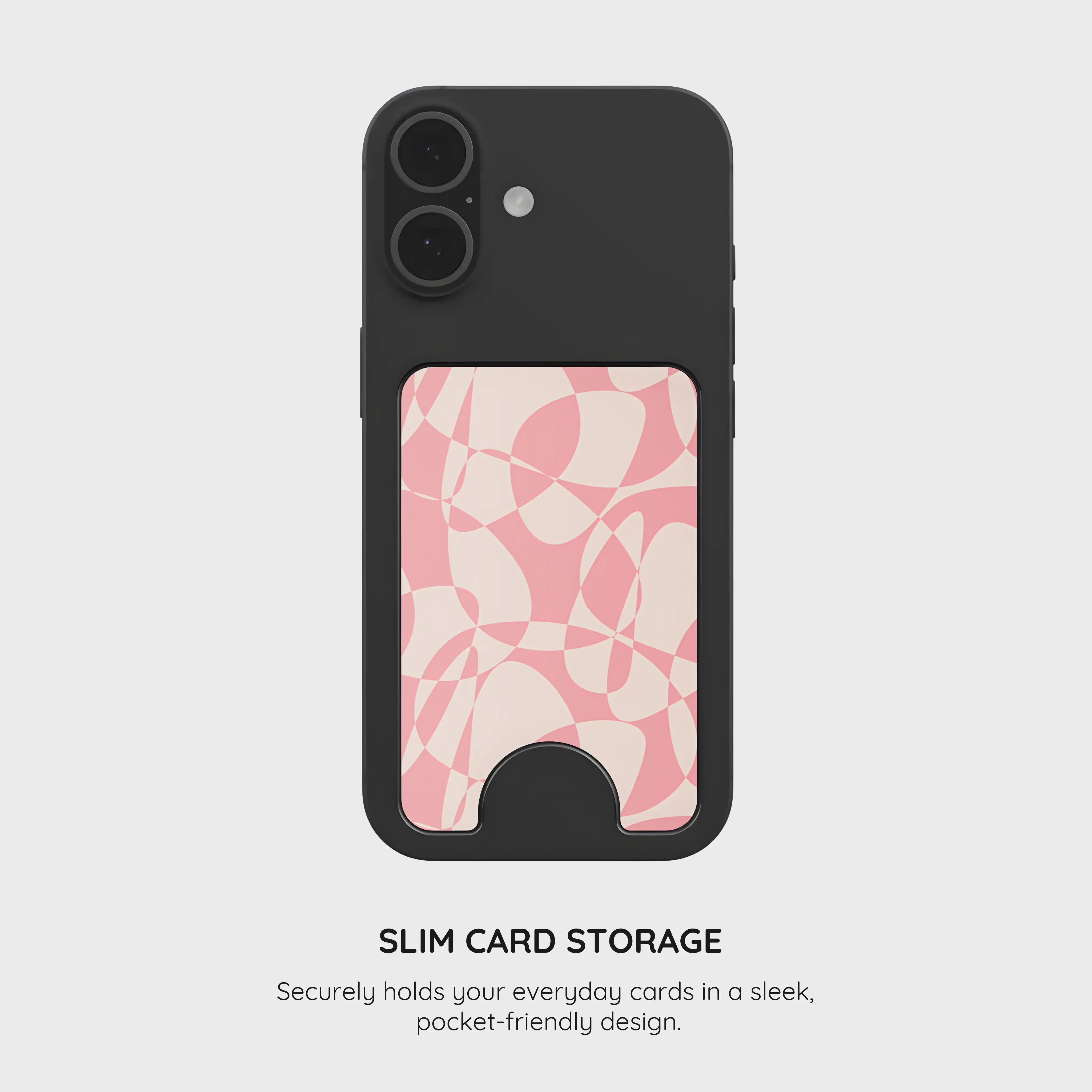 Cotton Wave - Magnetic Wallet & Stand