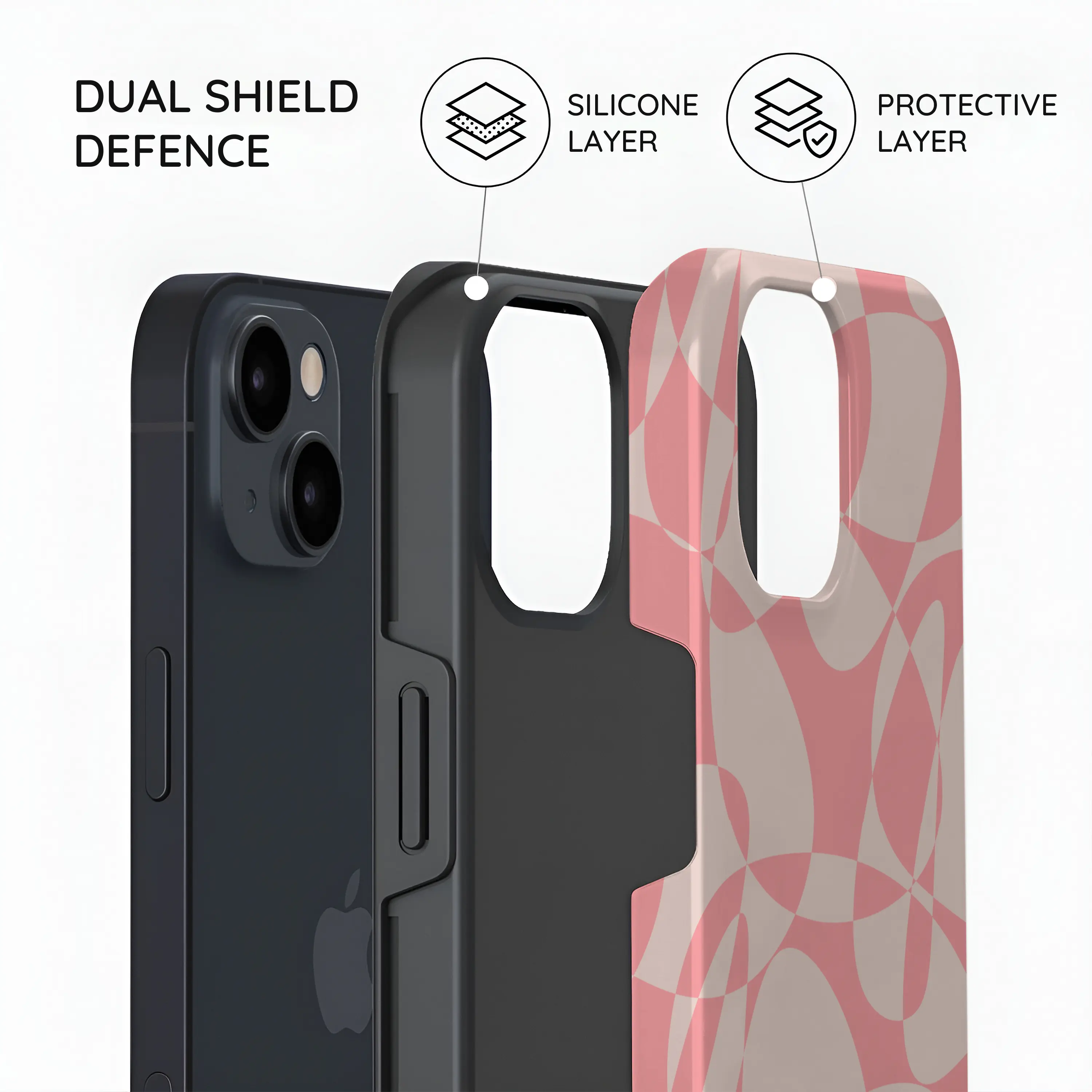 Cotton Wave - iPhone 15 Case