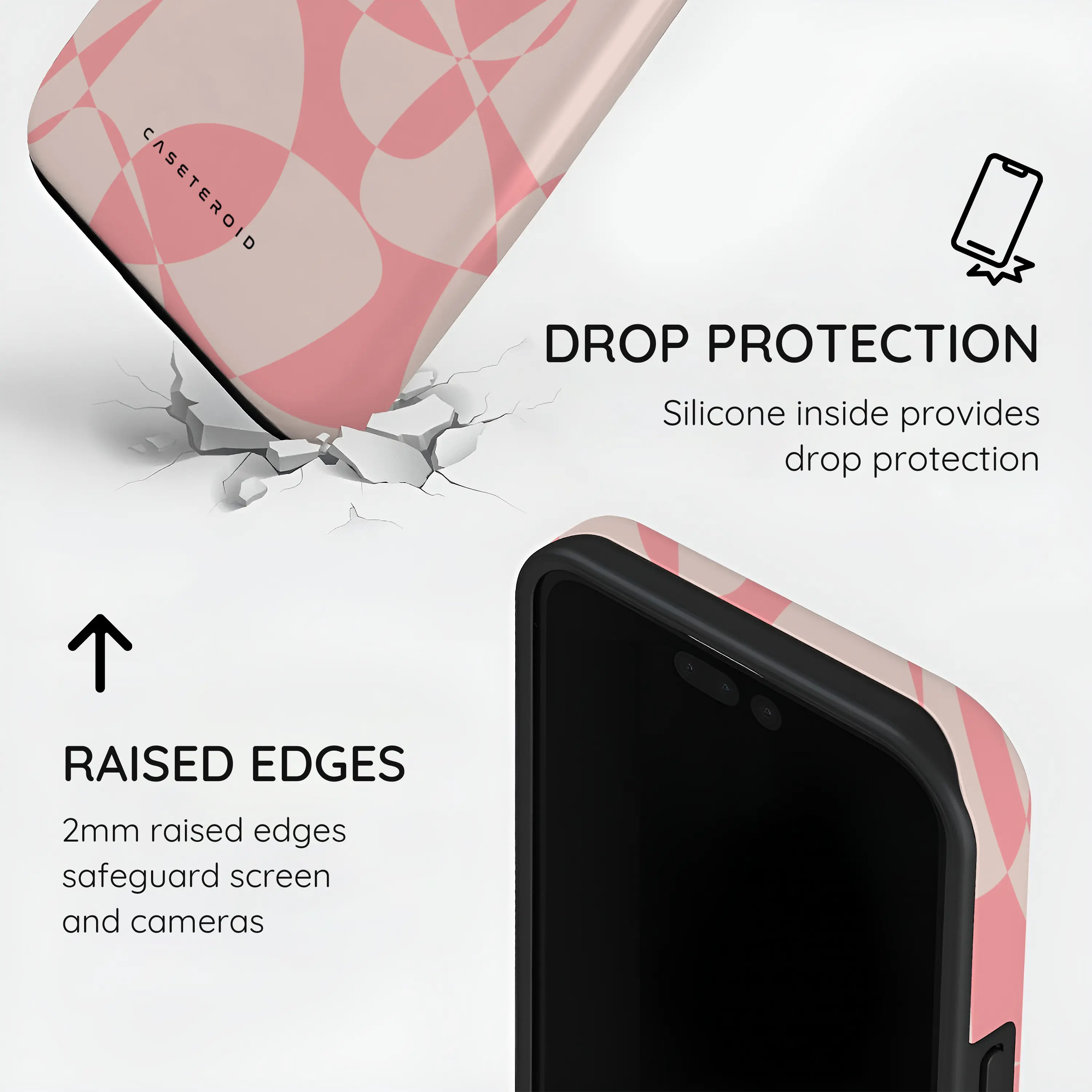 Cotton Wave - iPhone 15 Pro Case