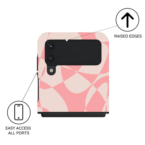 Cotton Wave - Samsung Galaxy Z Flip 4 Case