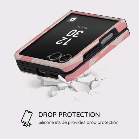 Cotton Wave - Samsung Galaxy Z Flip 7 Case