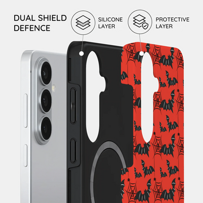 Crimson Web - Samsung Galaxy S26 Case
