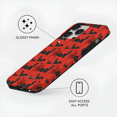 Crimson Web - iPhone 13 Pro Max Case