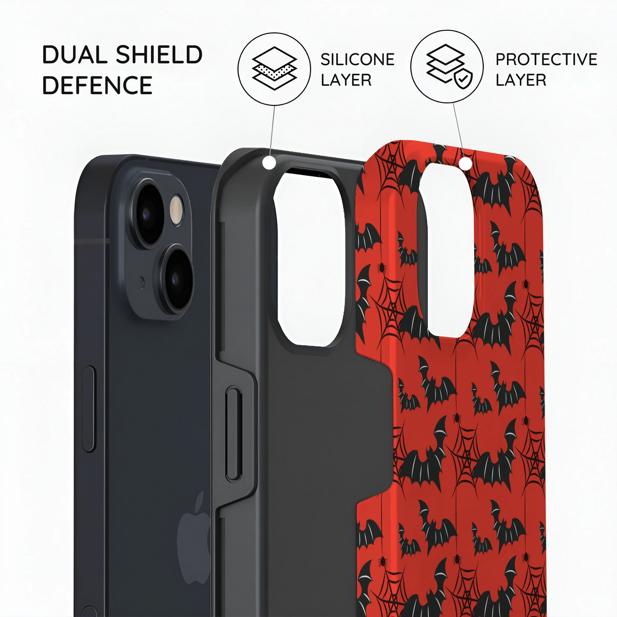 Crimson Web - iPhone 13 Case