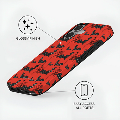 Crimson Web - iPhone 16 Case
