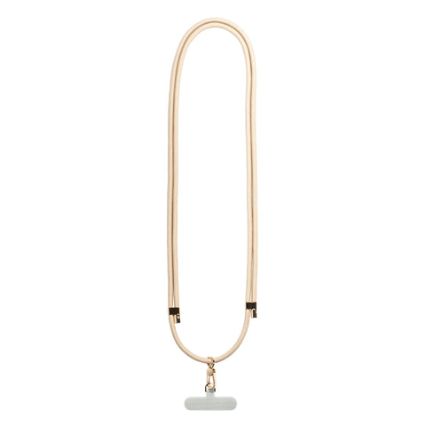 Beige Crossbody Phone Case Strap