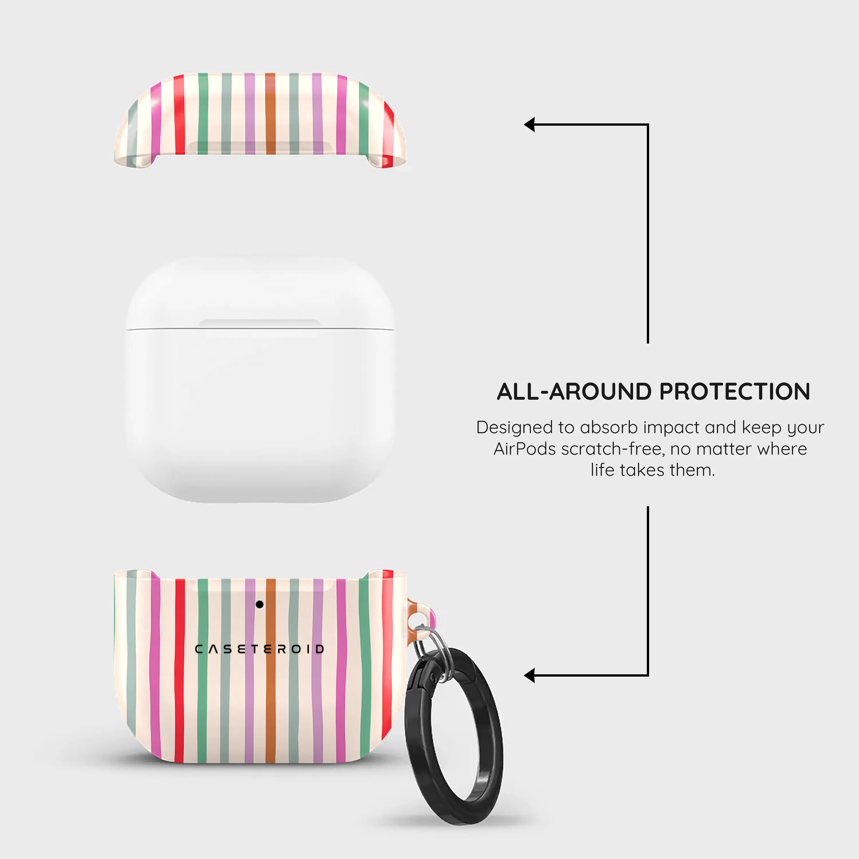 Daydream Stripes - AirPods 4 Case