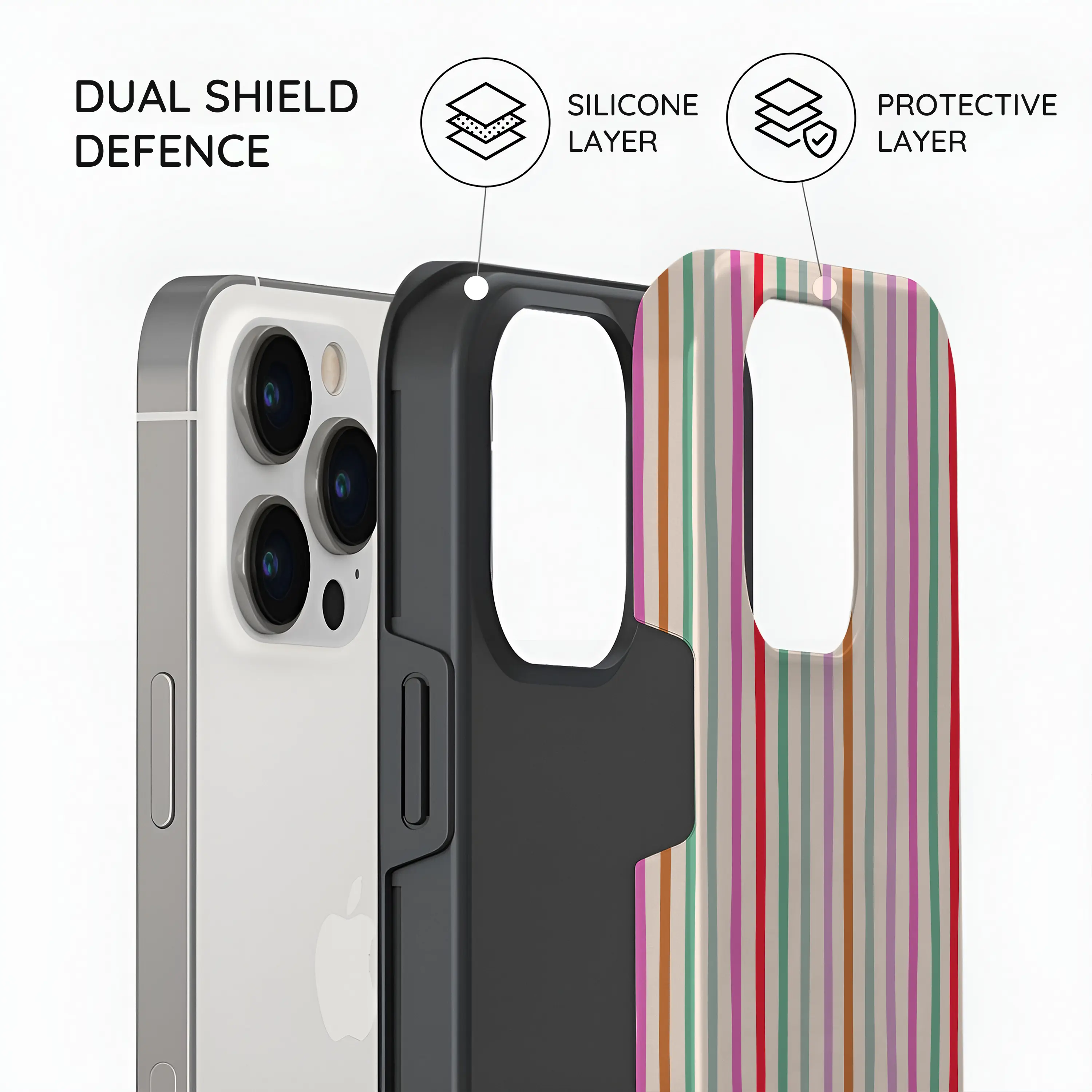 Daydream Stripes - iPhone 14 Pro Case