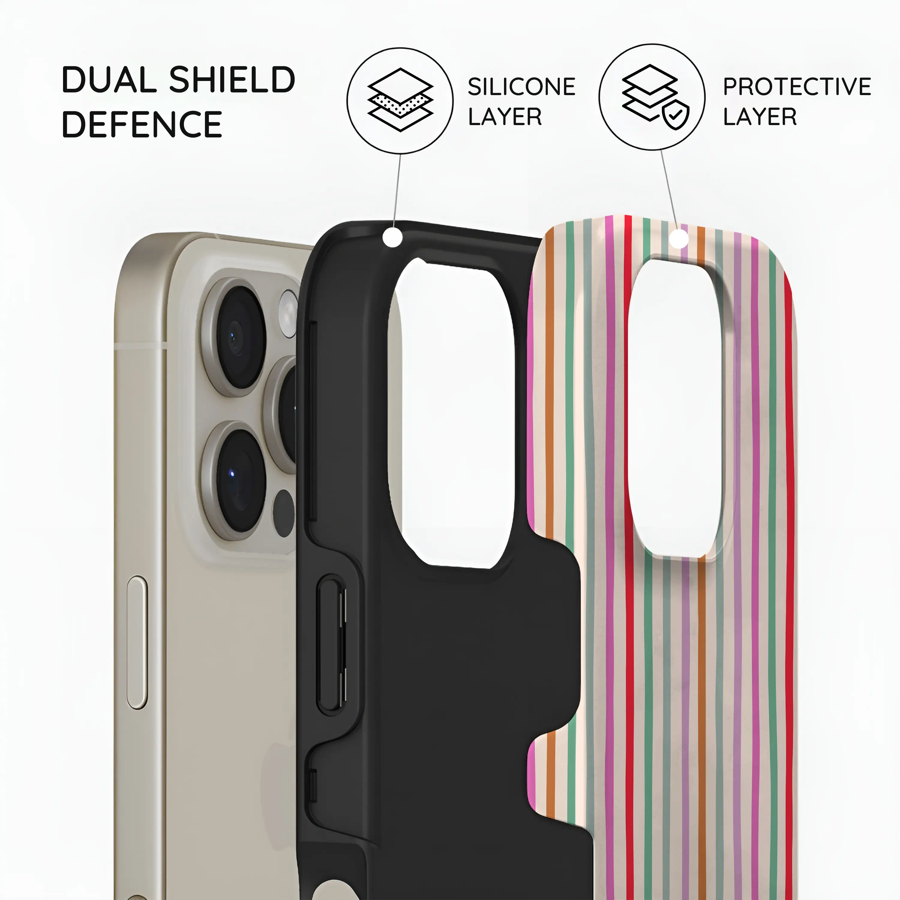 Daydream Stripes - iPhone 16 Pro Case