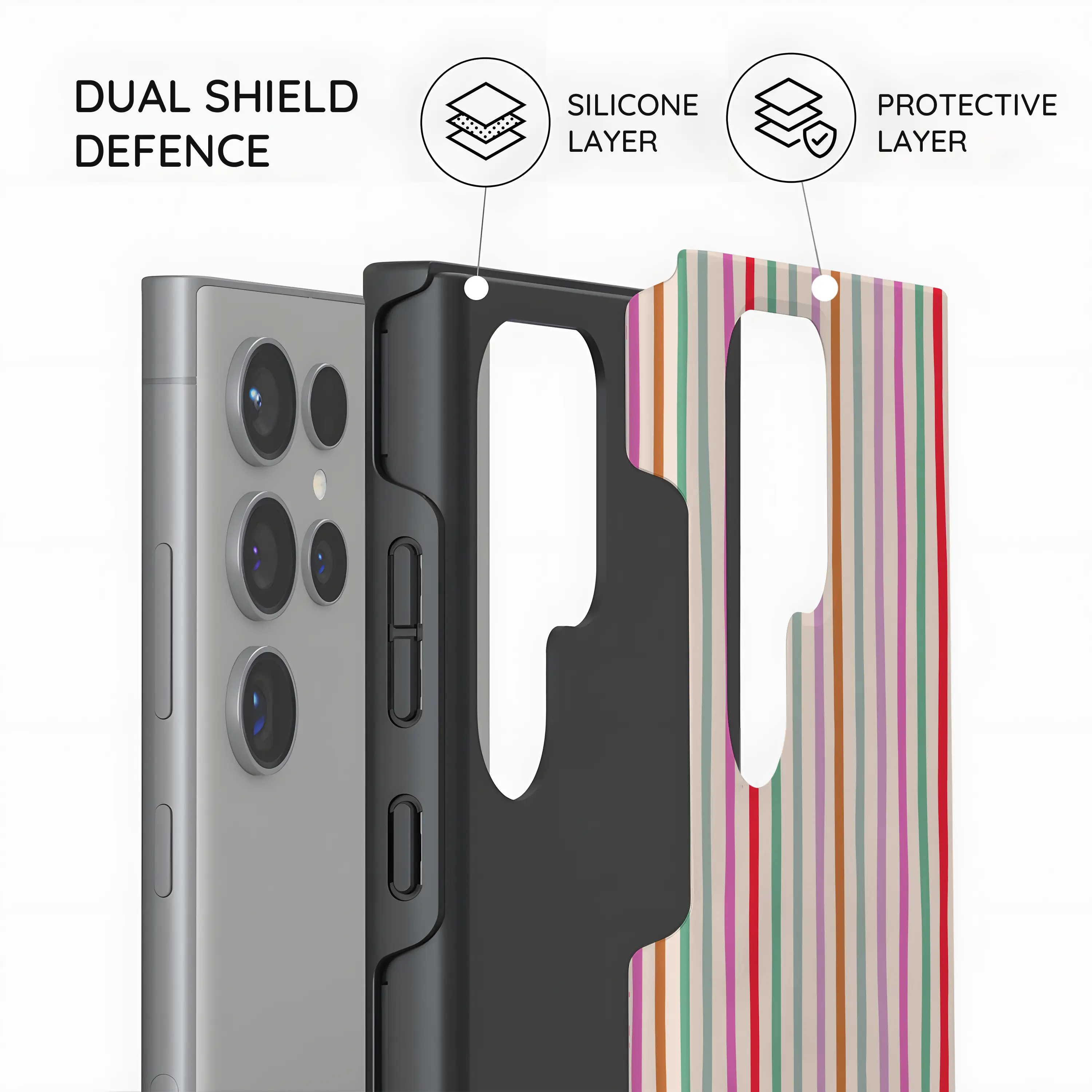 Daydream Stripes - Samsung Galaxy S24 Ultra Case