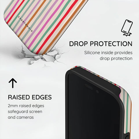 Daydream Stripes - iPhone 16 Plus Case