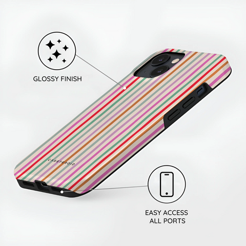 Daydream Stripes - iPhone 15 Plus Case