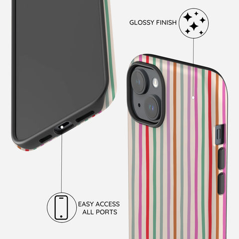 Daydream Stripes - iPhone 14 Case