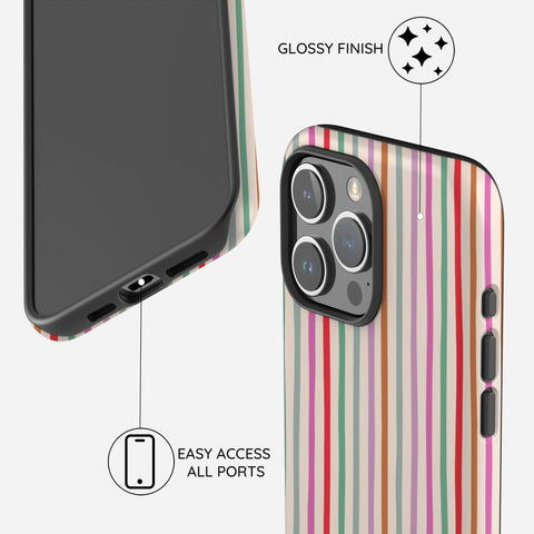 Daydream Stripes - iPhone 15 Pro Max Case