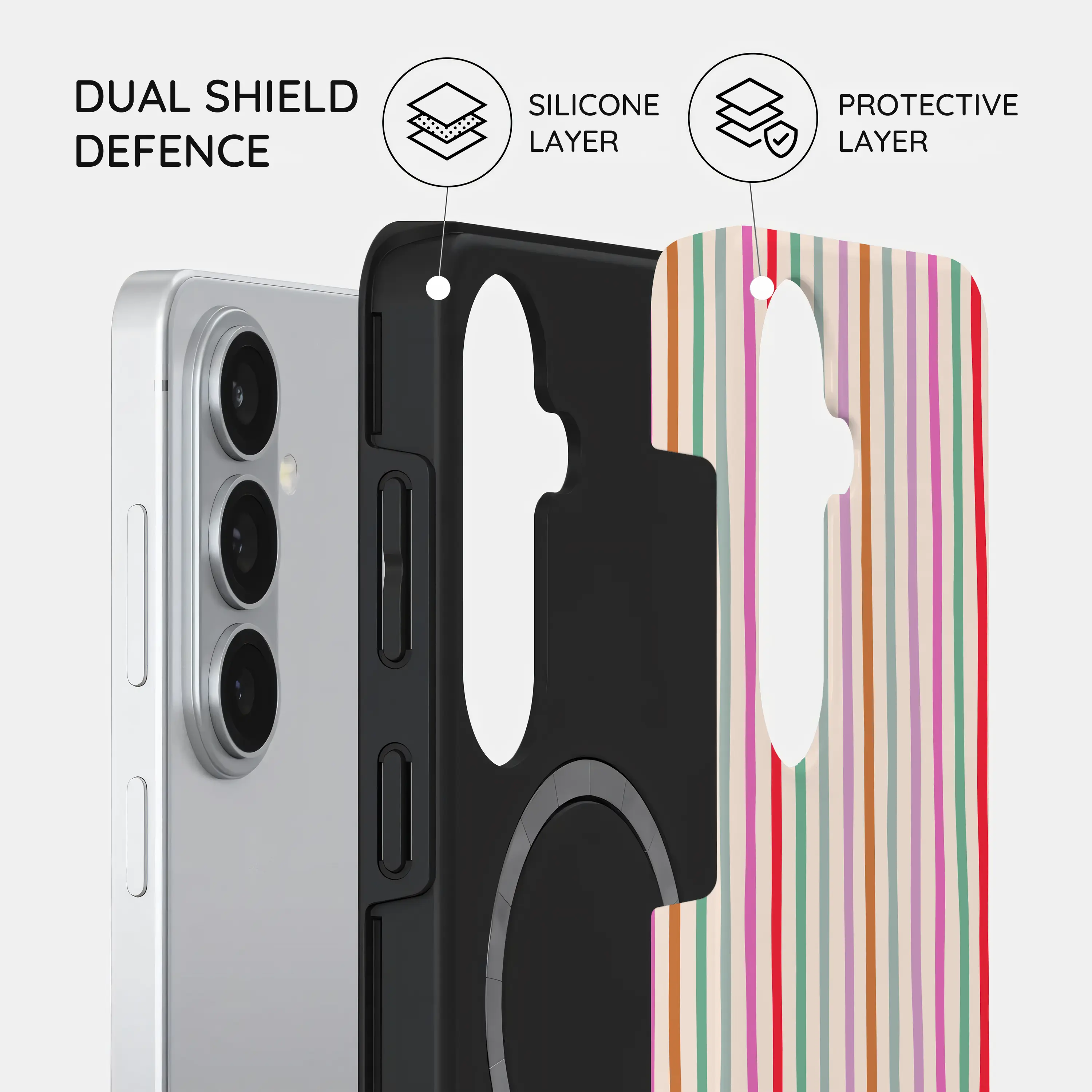 Daydream Stripes - Samsung Galaxy S26 Case