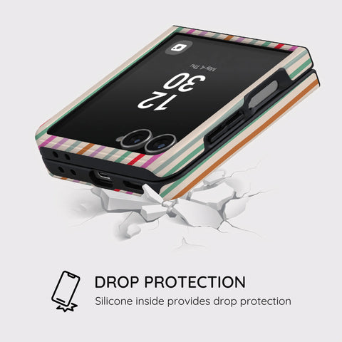 Daydream Stripes - Samsung Galaxy Z Flip 7 Case