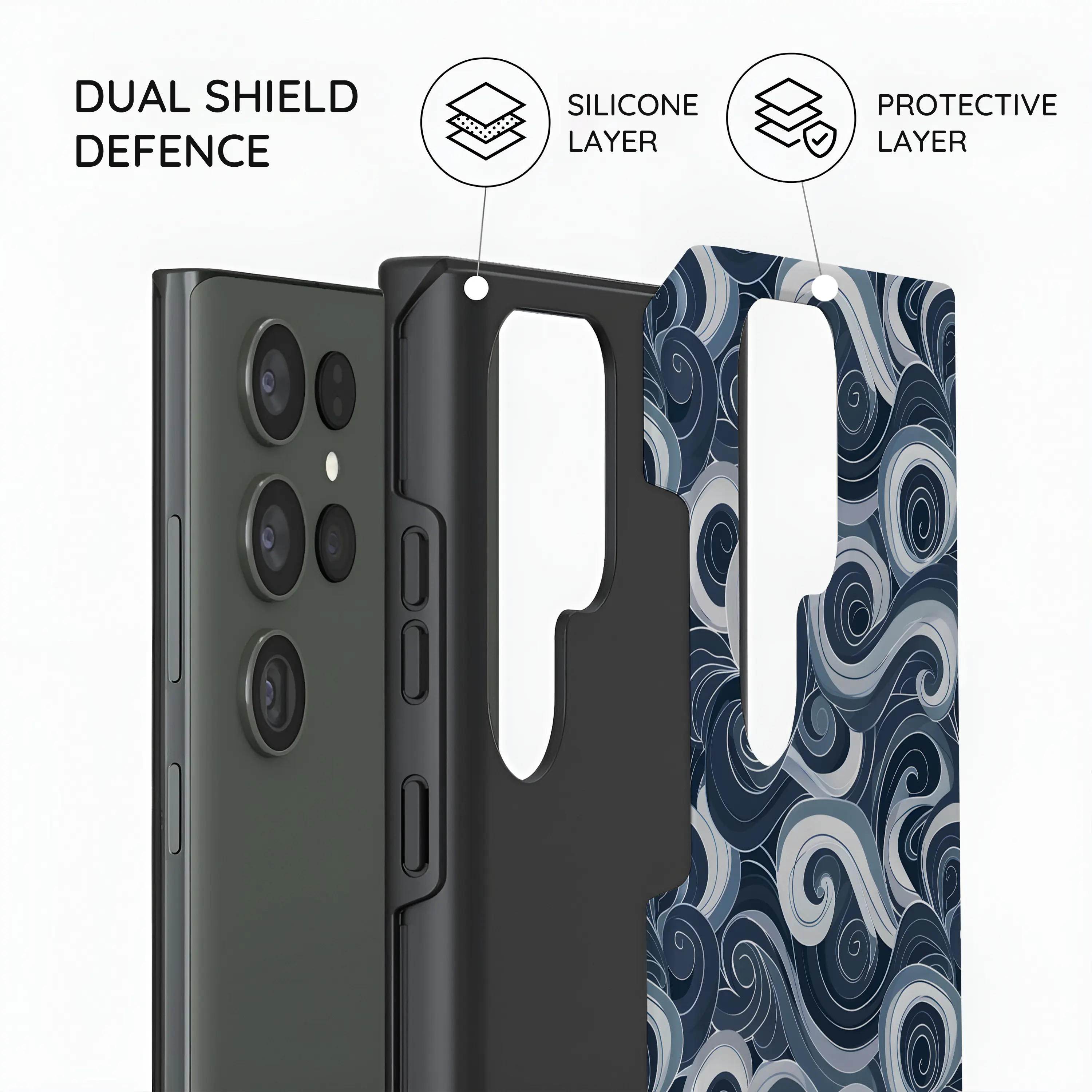 Deep Spiral - Samsung Galaxy S23 Ultra Case