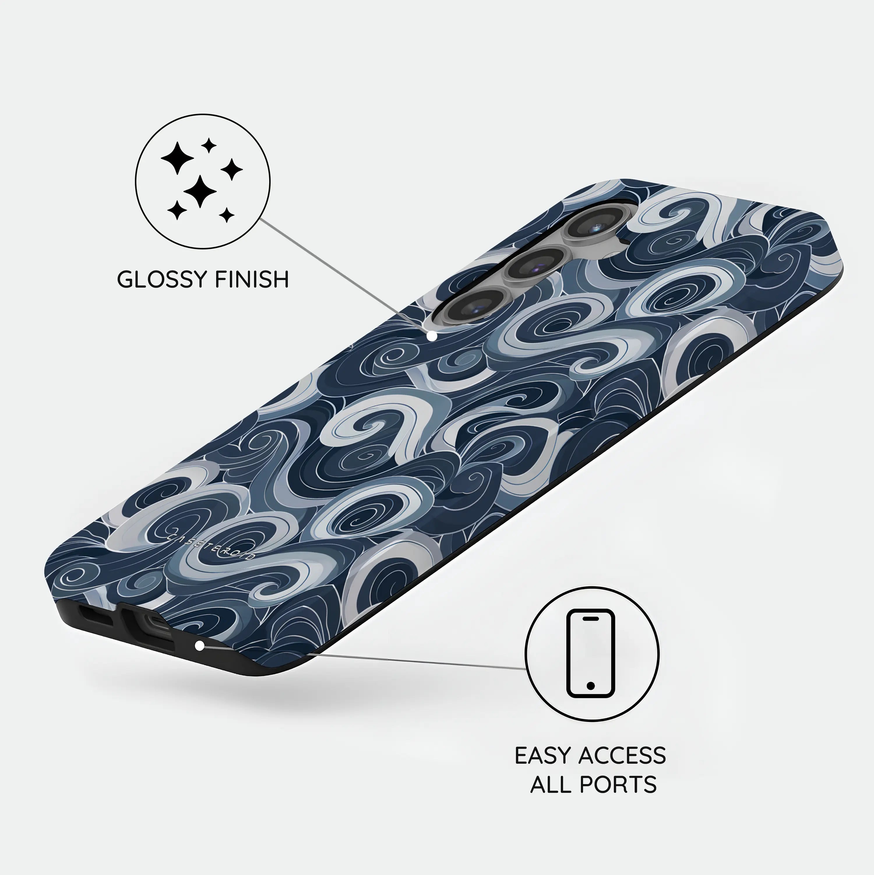 Deep Spiral - Samsung Galaxy S24 Case