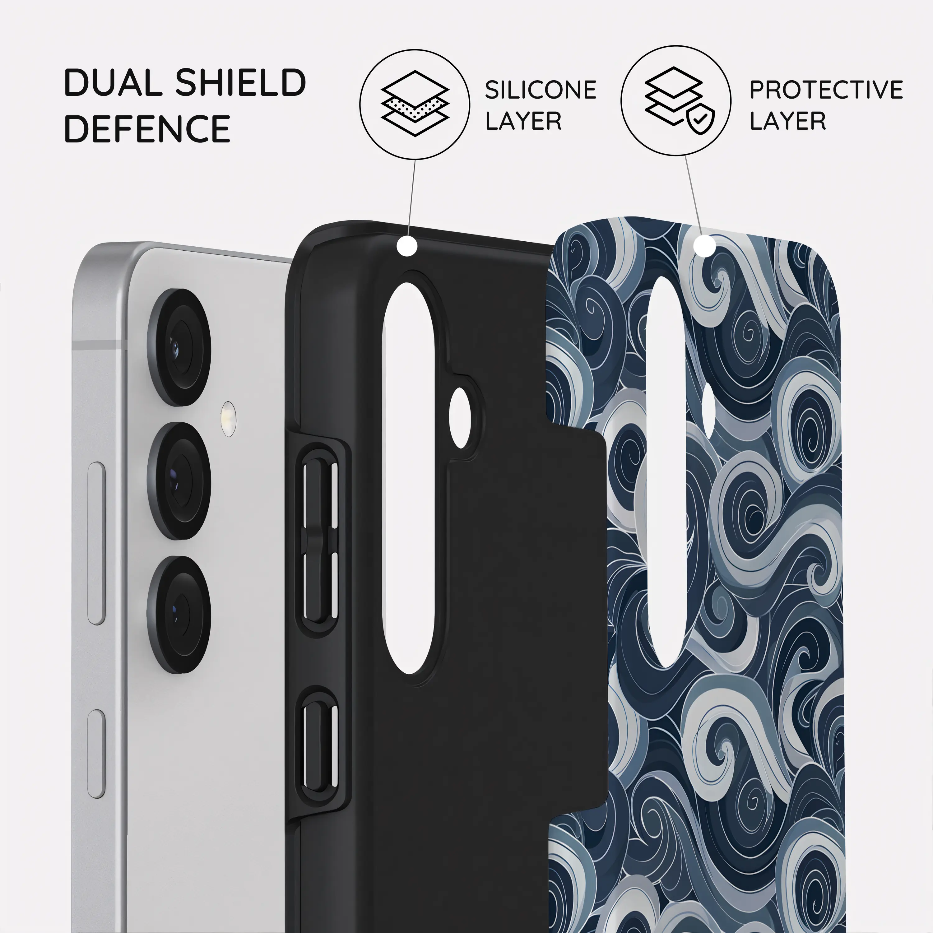 Deep Spiral - Samsung Galaxy S25 Case