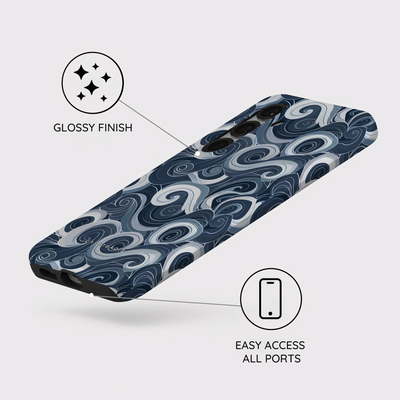 Deep Spiral - Samsung Galaxy S25 Case