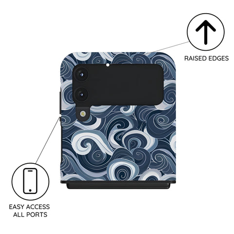 Deep Spiral - Samsung Galaxy Z Flip 4 Case