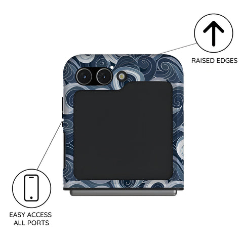 Deep Spiral - Samsung Galaxy Z Flip 5 Case