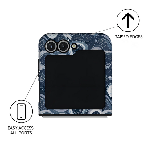 Deep Spiral - Samsung Galaxy Z Flip 6 Case