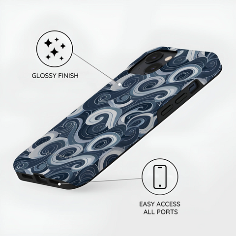 Deep Spiral - iPhone 15 Plus Case
