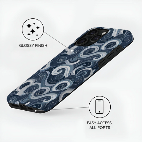 Deep Spiral - iPhone 15 Pro Case
