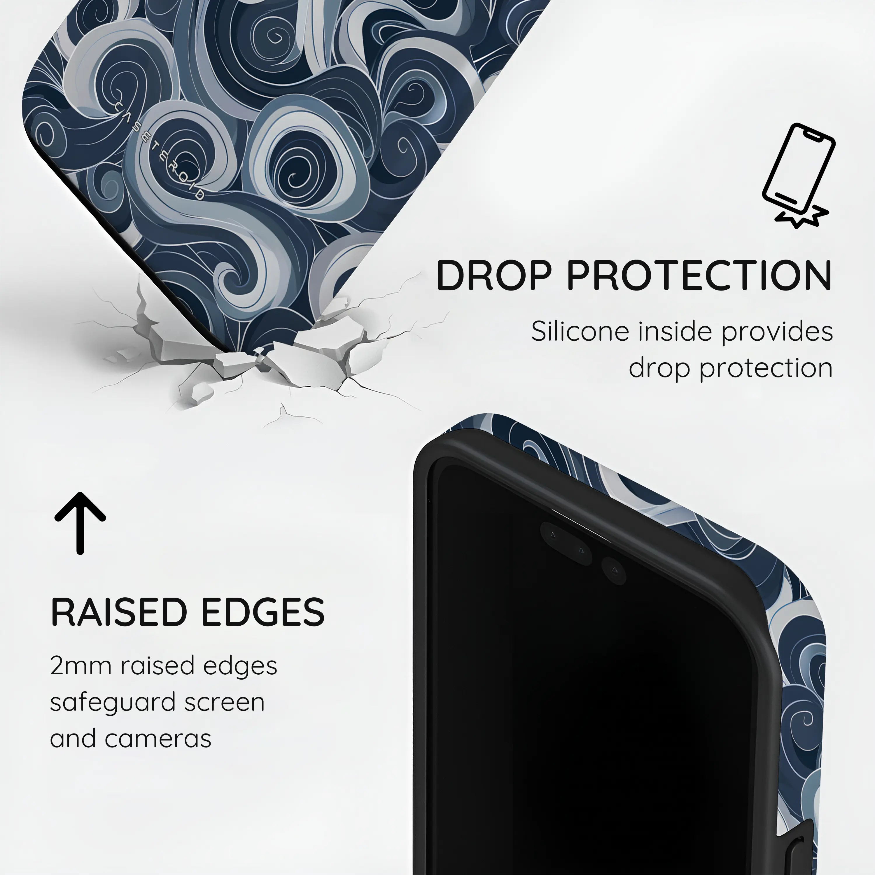 Deep Spiral - iPhone 15 Pro Case