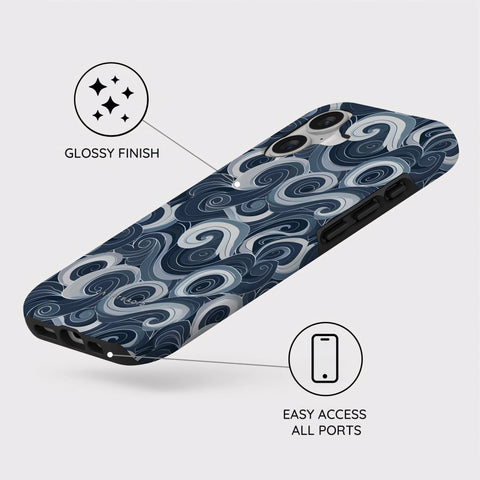 Deep Spiral - iPhone 17 Case