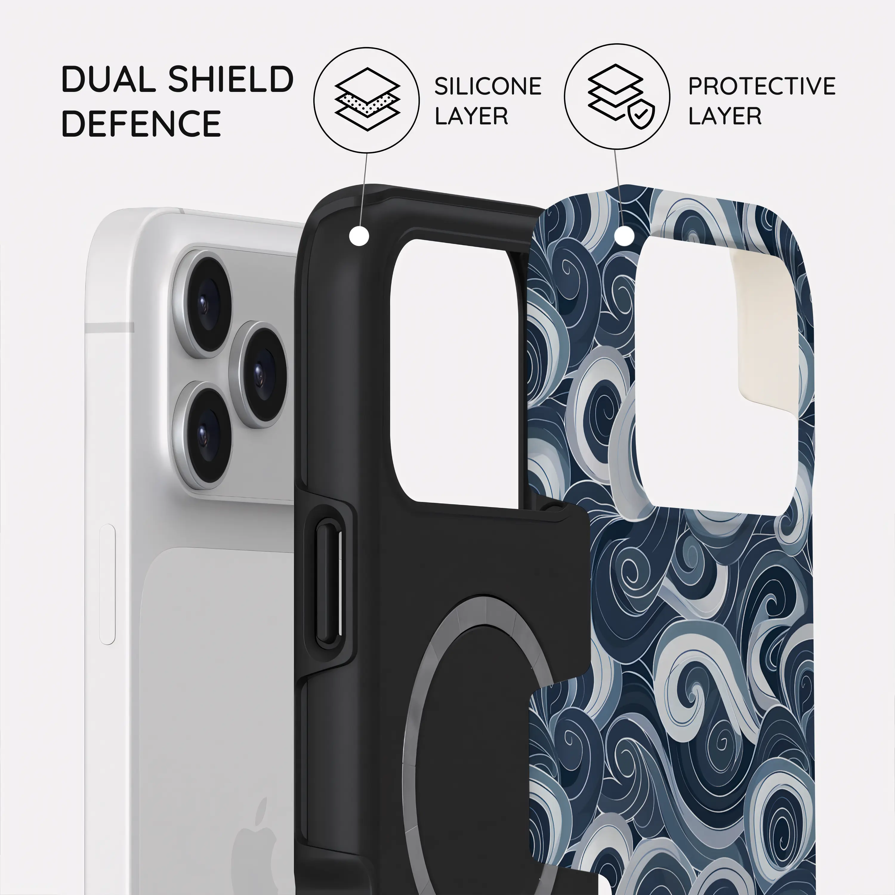 Deep Spiral - iPhone 17 Pro Max Case